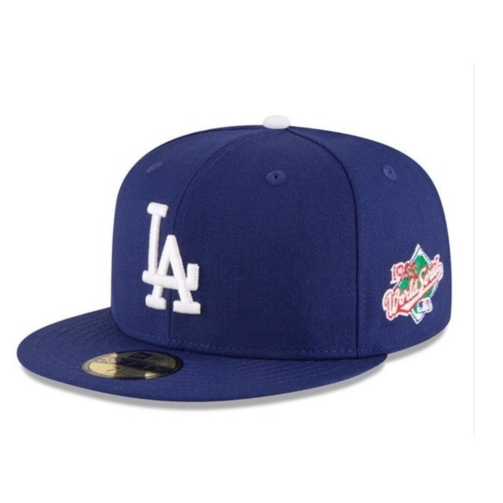 Los Angeles Dodgers Size 8 1988 World Series MLB 59Fifty New Era Hat Fitted Wool